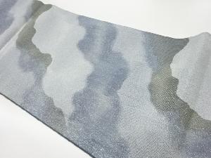 道長取模様織出し袋帯